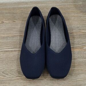 Navy Blue Women's Flats